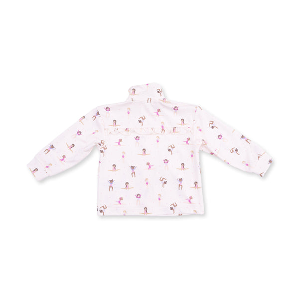 Angel Dear Tiny Tumblers Activewear Mock Neck Active Jacket