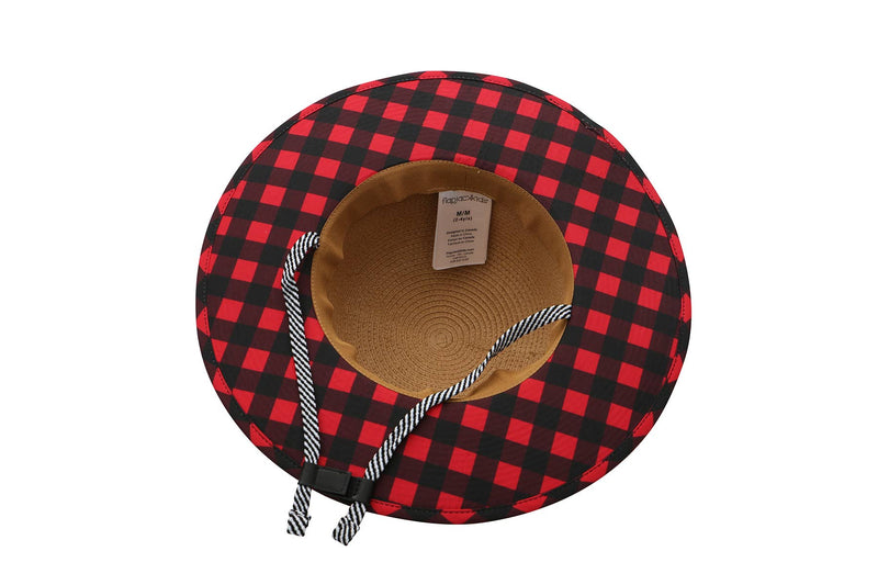 FlapJackKids - Kids' UPF50+ Straw Hat - Bear