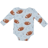 Angel Dear Footballs Blue Bodysuit