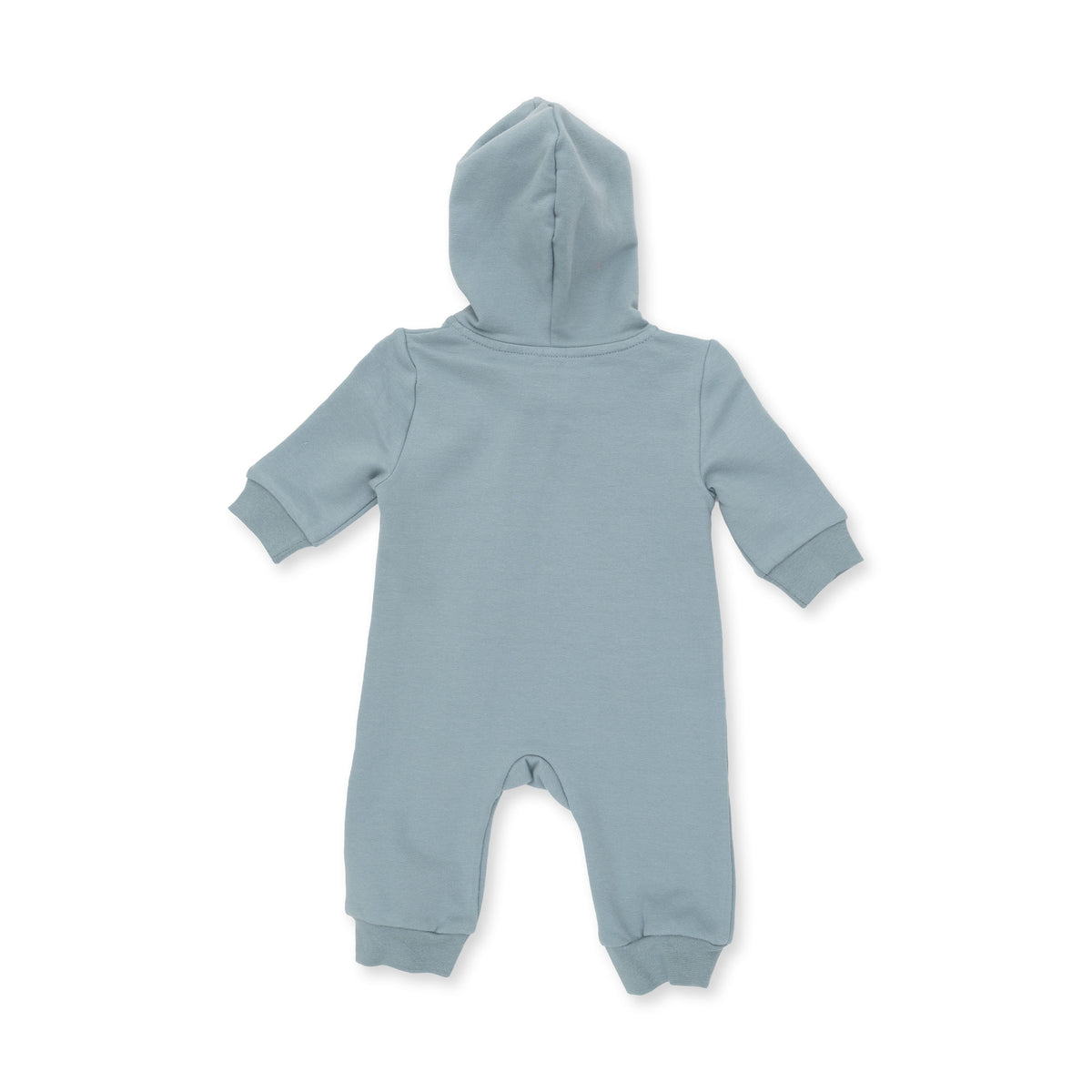 Angel Dear Varsity French Terry Hooded Jumpsuit