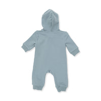 Angel Dear Varsity French Terry Hooded Jumpsuit