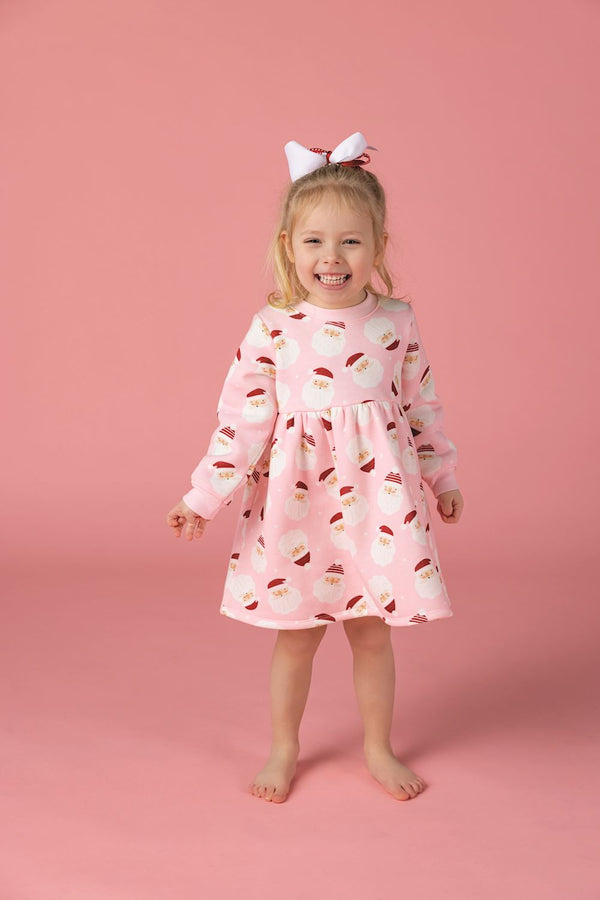 Mud Pie Santa Sweatshirt Dress