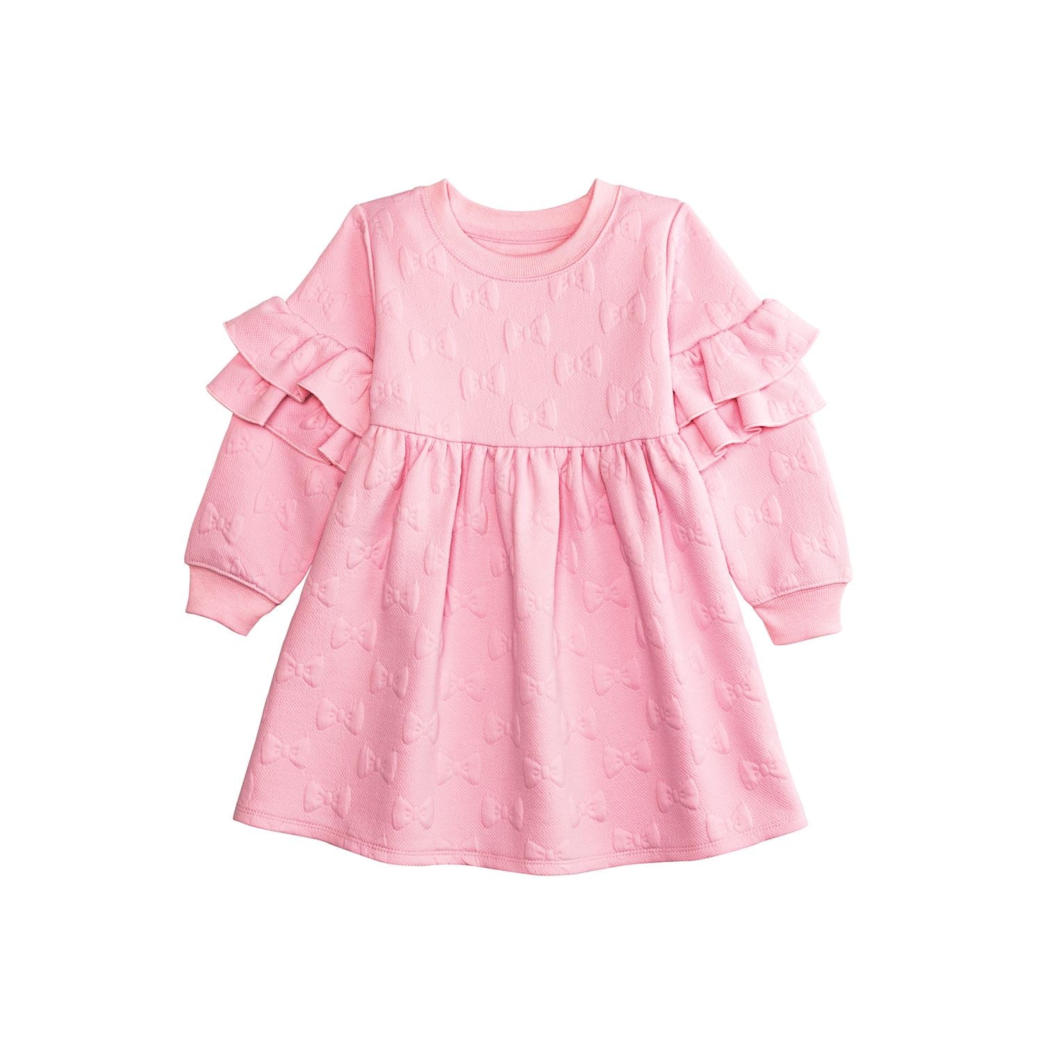 strapless open back dress Pink Vintage Santa Dress/Mud Pie main image 0