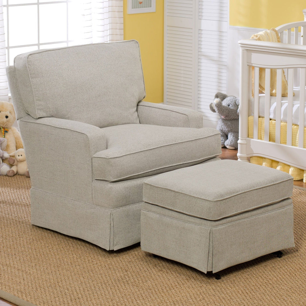 Storytime Glide Ottoman for Natasha & Quinn Gliders