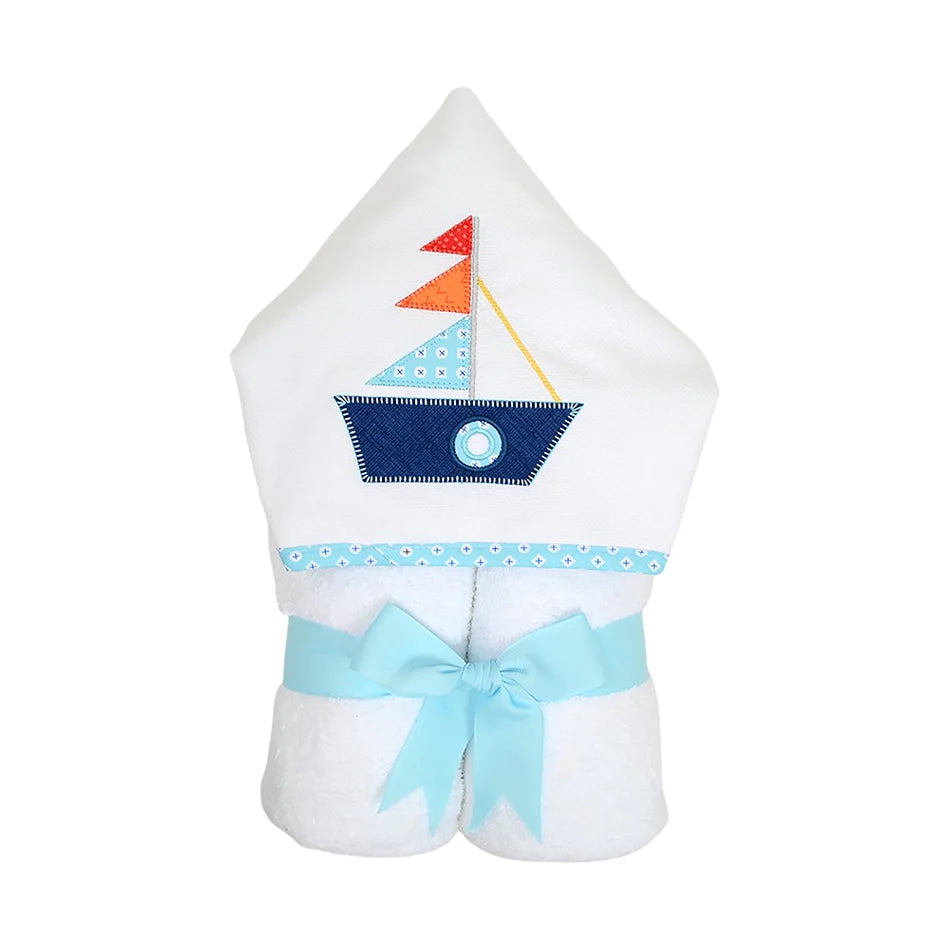 3 Marthas- Everykid Towel Sailboat