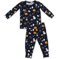 Angel Dear Halloween Skeleton Buddies Glow in the Dark Long Sleeve Loungewear Set