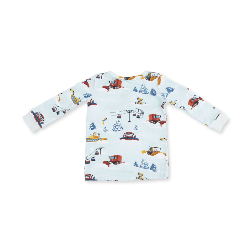 Angel Dear Snow Cats Long Sleeve Loungewear Set