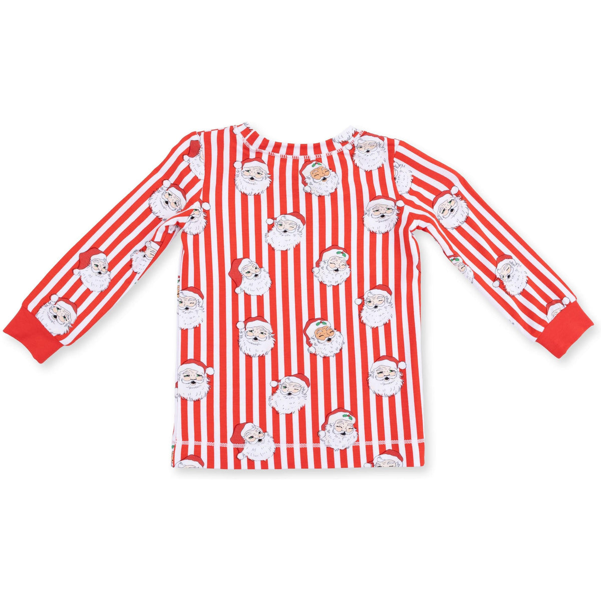 Angel Dear Vintage Santa Stripe Long Sleeve Loungewear Set