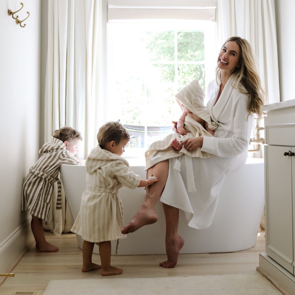 Snuggle Me Organic - Robe Towel | Natural