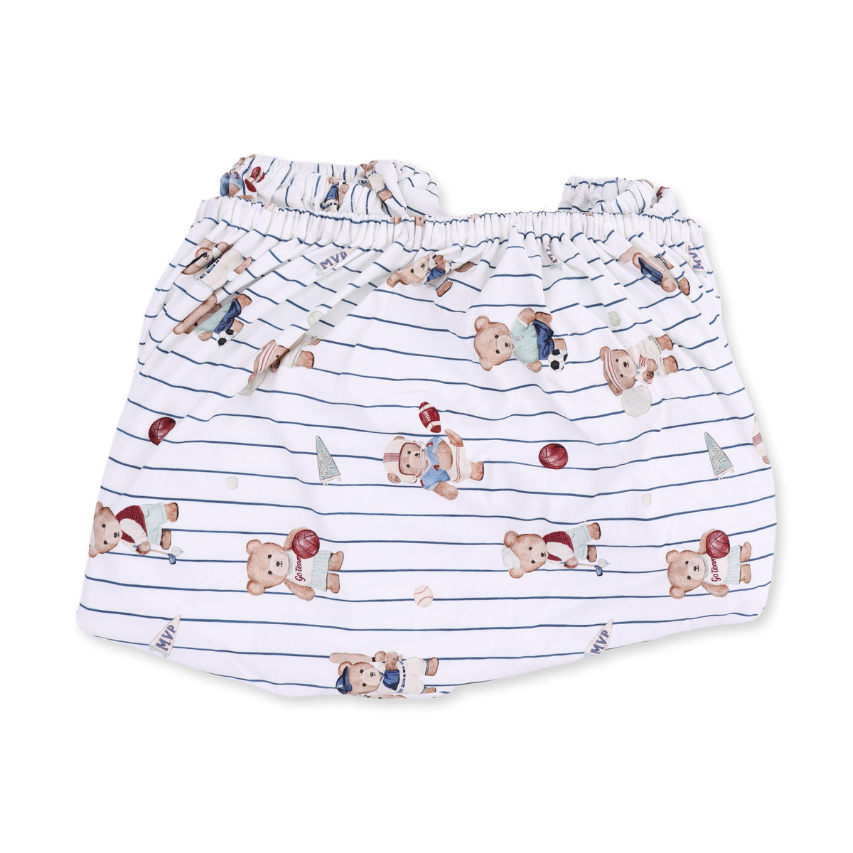 Angel Dear Mixed Sports Bears Crib Sheet