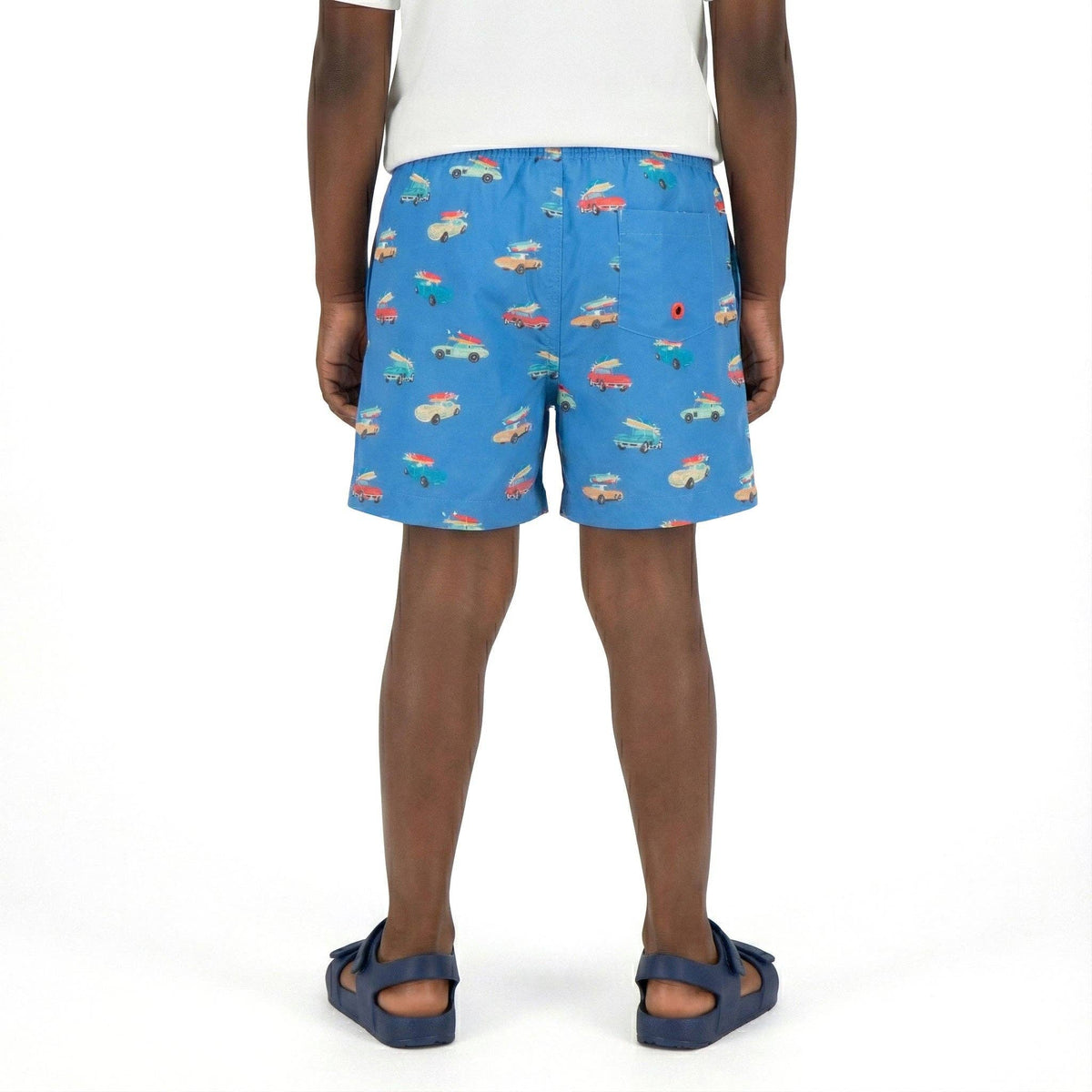 Andy & Evan - Kids (4-7) Swim Trunk | Retro Surf Car