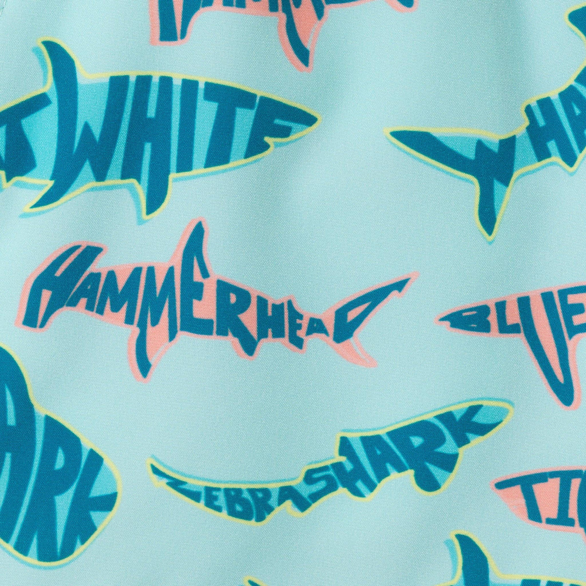 Andy & Evan - Boys Long Sleeve Rashguard Set | Aqua & Lime Shark