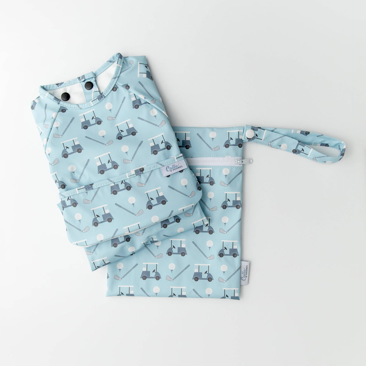 Calla & Friends - The Grayson Long Sleeve Bib - Golf