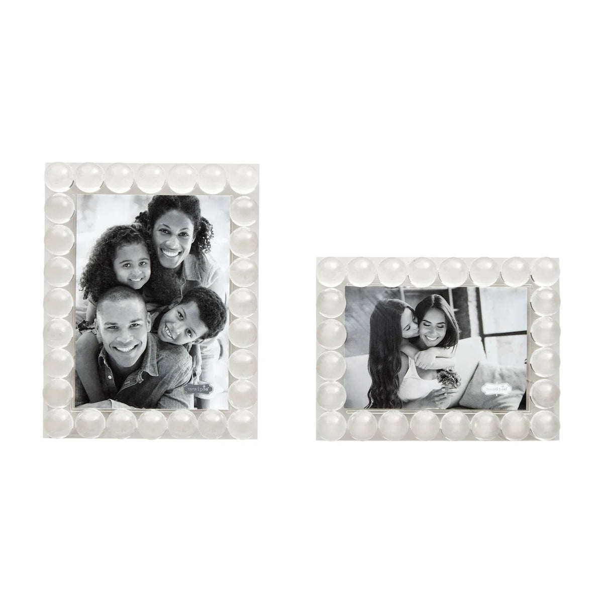 Mud Pie Beaded Acrylic Frame