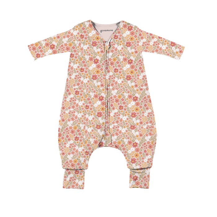 gunamuna - SS26 LONG SLEEVE FOOTIE SLEEP BAG