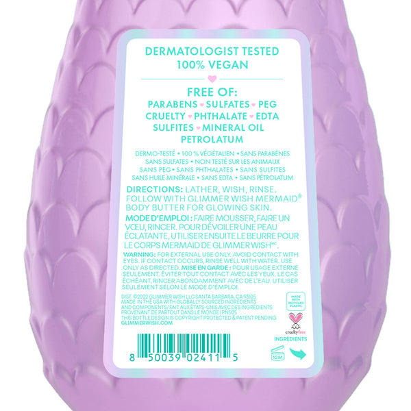 Glimmer Wish - Mermaid Kids Body Wash | Kids Soap | Clean Ingredients