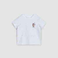 Miles the Label  Ballpark Frank Light Heather Grey T-Shirt