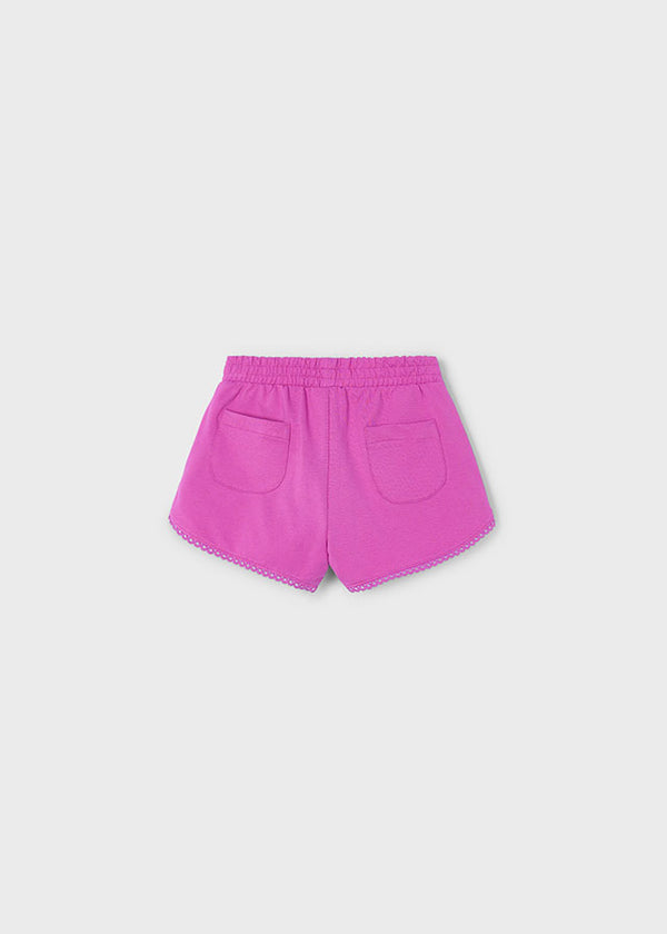 Mayoral Girls Sports Shorts- Orchid