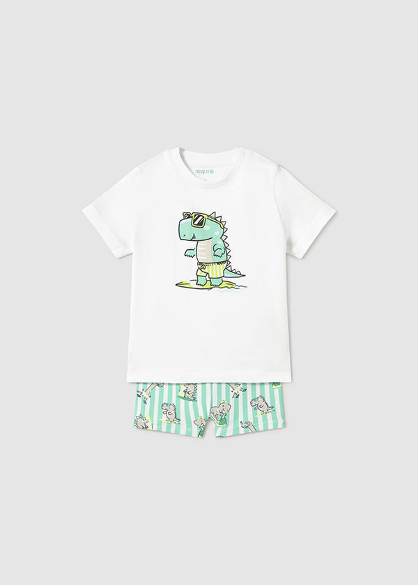 Mayoral Boy Swim Trunks and Sun Protection Shirt Set