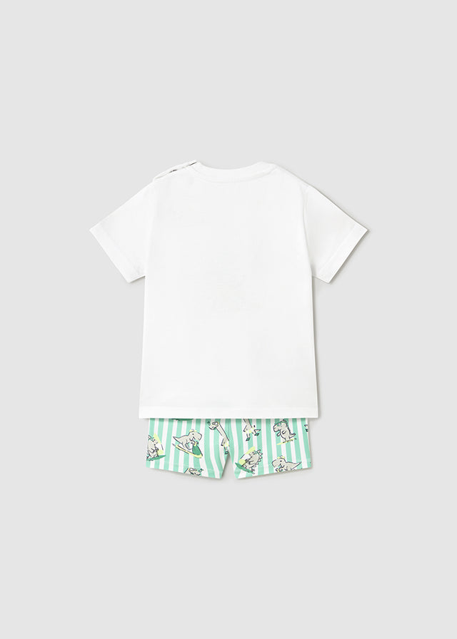 Mayoral Boy Swim Trunks and Sun Protection Shirt Set