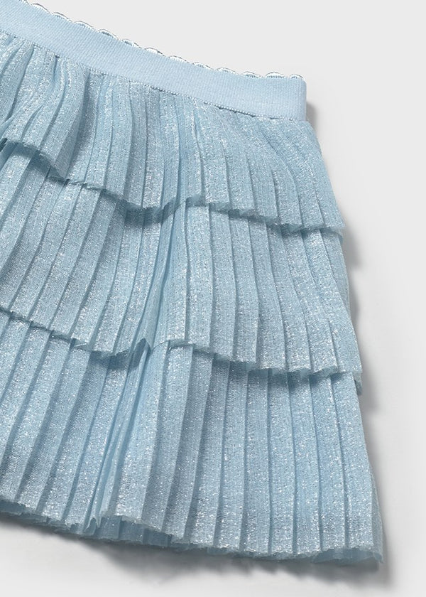 Mayoral Pleated Tulle Skirt