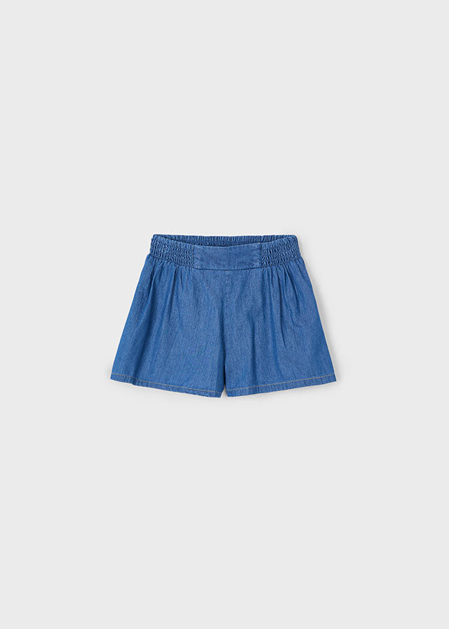 Mayoral Girls Chambray Shorts