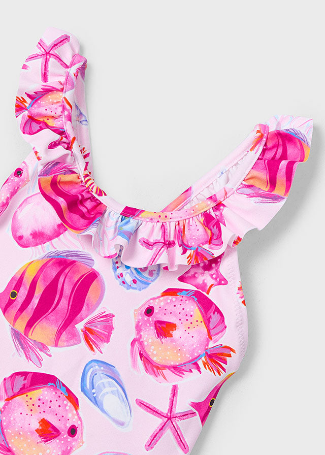 Mayoral One Piece Fish Swimsuit