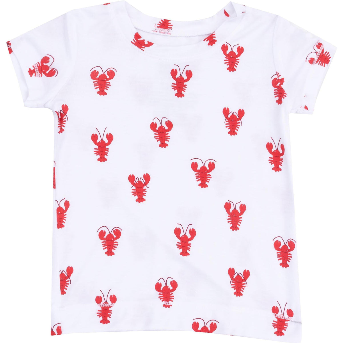 Angel Dear Lobster Bamboo Short Sleeve Loungewear Set