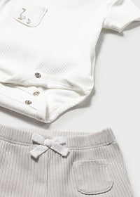 Mayoral Knit Set (4 Garments) for Baby-Goose Neutrals