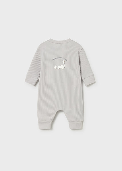 Mayoral Newborn One-Piece with Goose Design