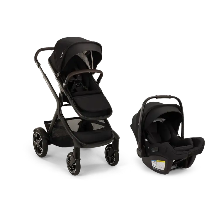 Nuna Demi next + Pipa aire rx Travel System- Caviar/Chocolate