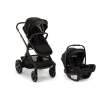 Nuna Demi next + Pipa aire rx Travel System- Caviar/Chocolate