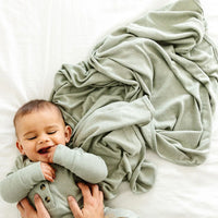 Lou Lou and Company Knit Swaddle Blanket