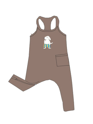 gunamuna - SS26 COTTON TANK ROMPER