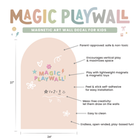 Cherrypick - Magic Playwall - ORIGINAL Arch Magnetic Wall Decal for Kids