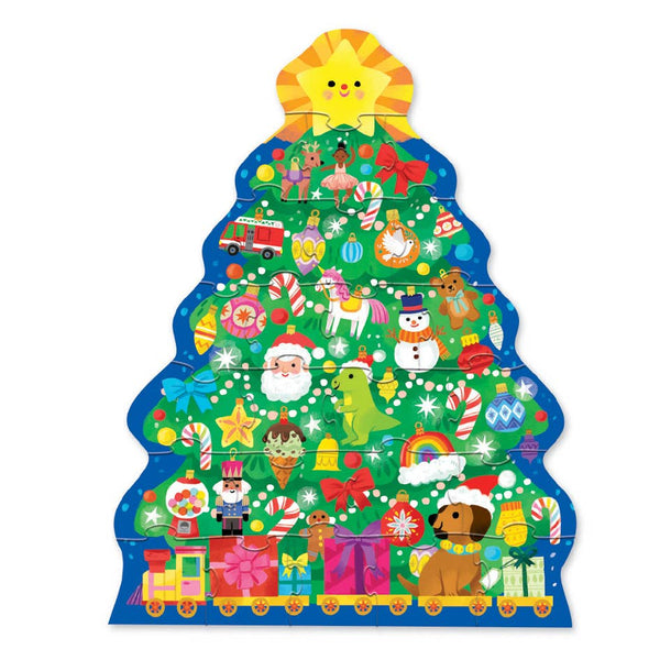 Crocodile Creek Inc. - 24-Piece Puzzle - Christmas Tree