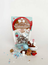 Earth Grown KidDoughs (KidDoughs by EGKD) - Hot Cocoa Bomb Mini KidDough Play Pack