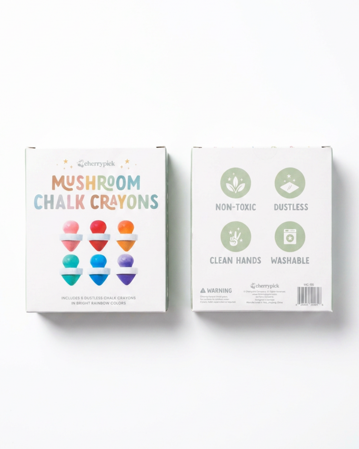 Cherrypick - Mushroom Chalk Crayons for Magic Playwall