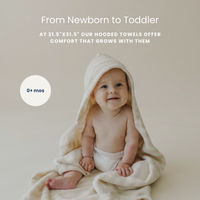 Snuggle Me Organic - Hooded Towel | Natural