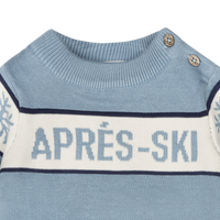 Viverano Organics - Apres Ski Baby Knit Wordy Pullover (Organic Cotton)