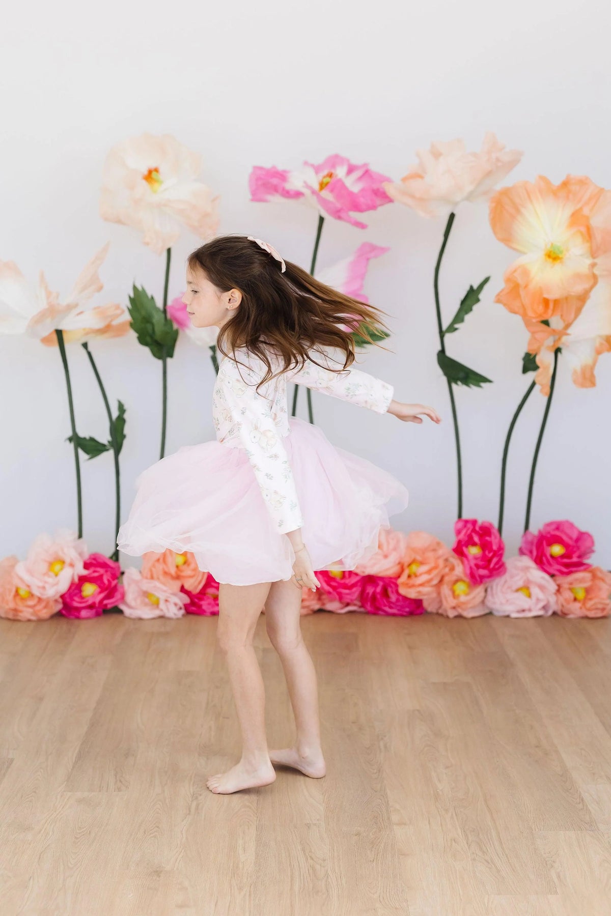 Mila & Rose Bunny Bliss Long Sleeve Tutu Dress Mila & Rose Bunny Bliss Long Sleeve Tutu Dress