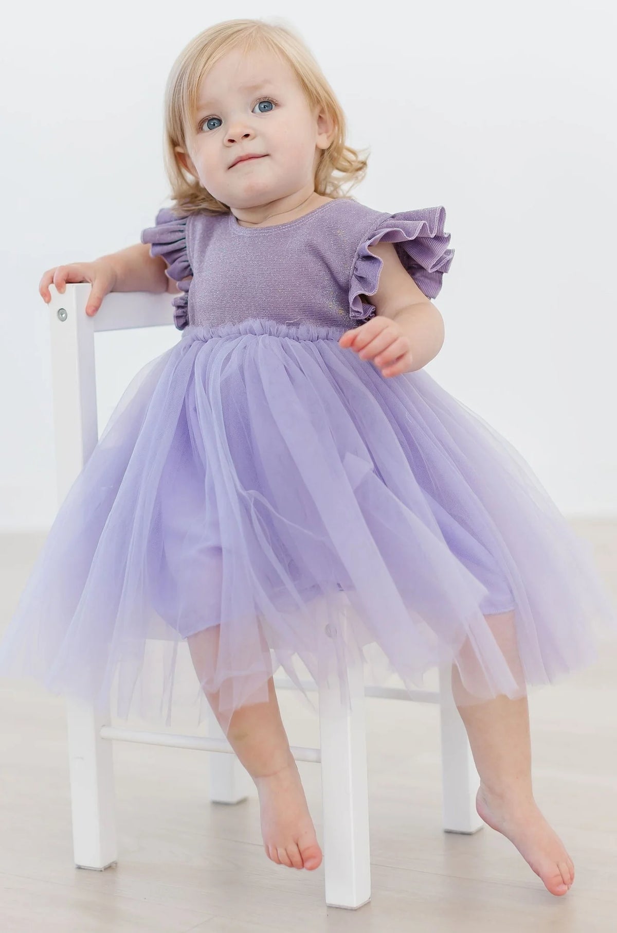 Mila & Rose Lavender Shimmer Tutu Dress