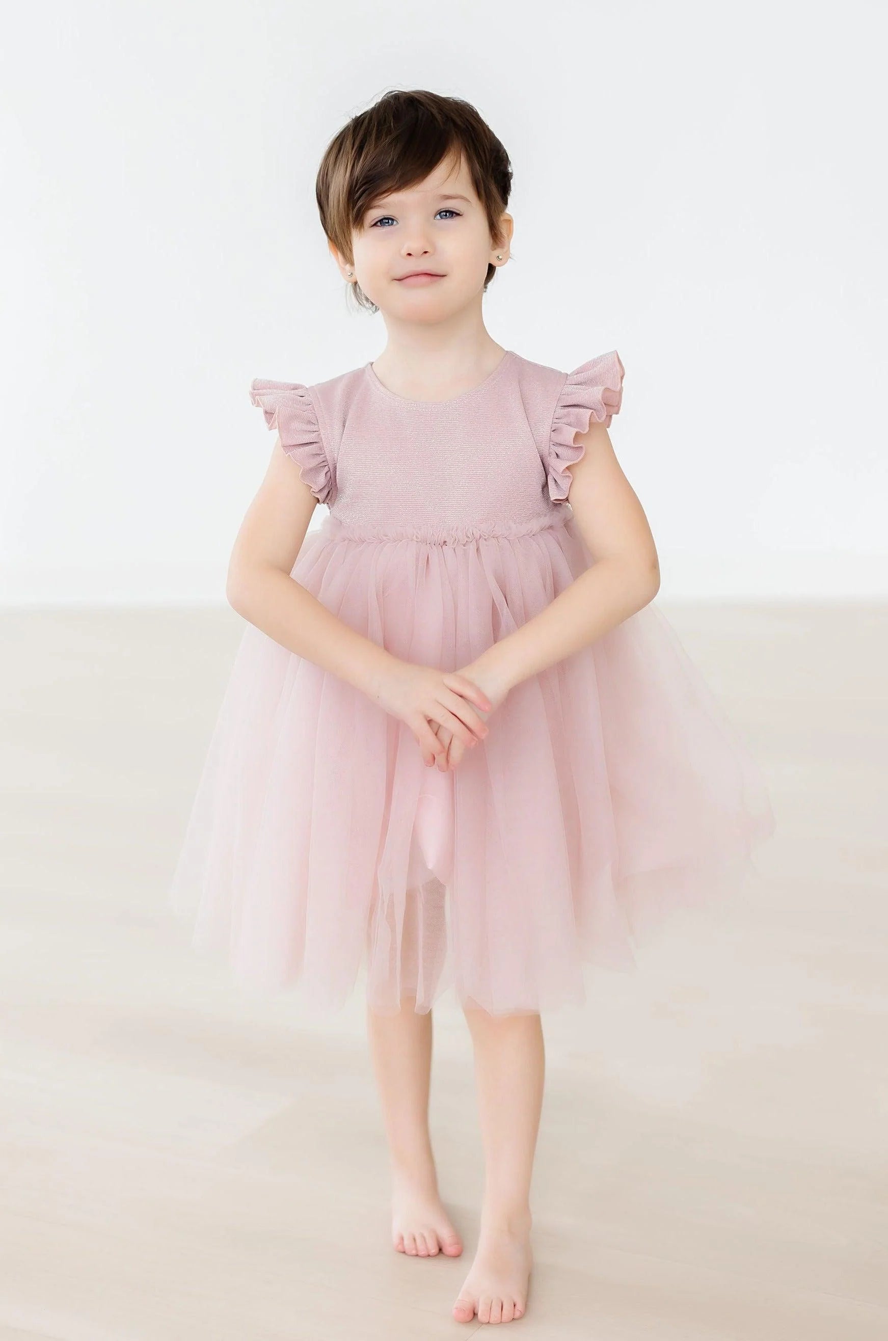 Mila & Rose Dusty Pink Shimmer Tutu Dress Baby Go Round, Inc. Mila & Rose Dusty Pink Shimmer Tutu Dress Baby Go Round, Inc.