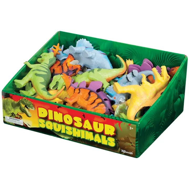 Dino Squishimals Assorted Sizes and Color by Toysmith
