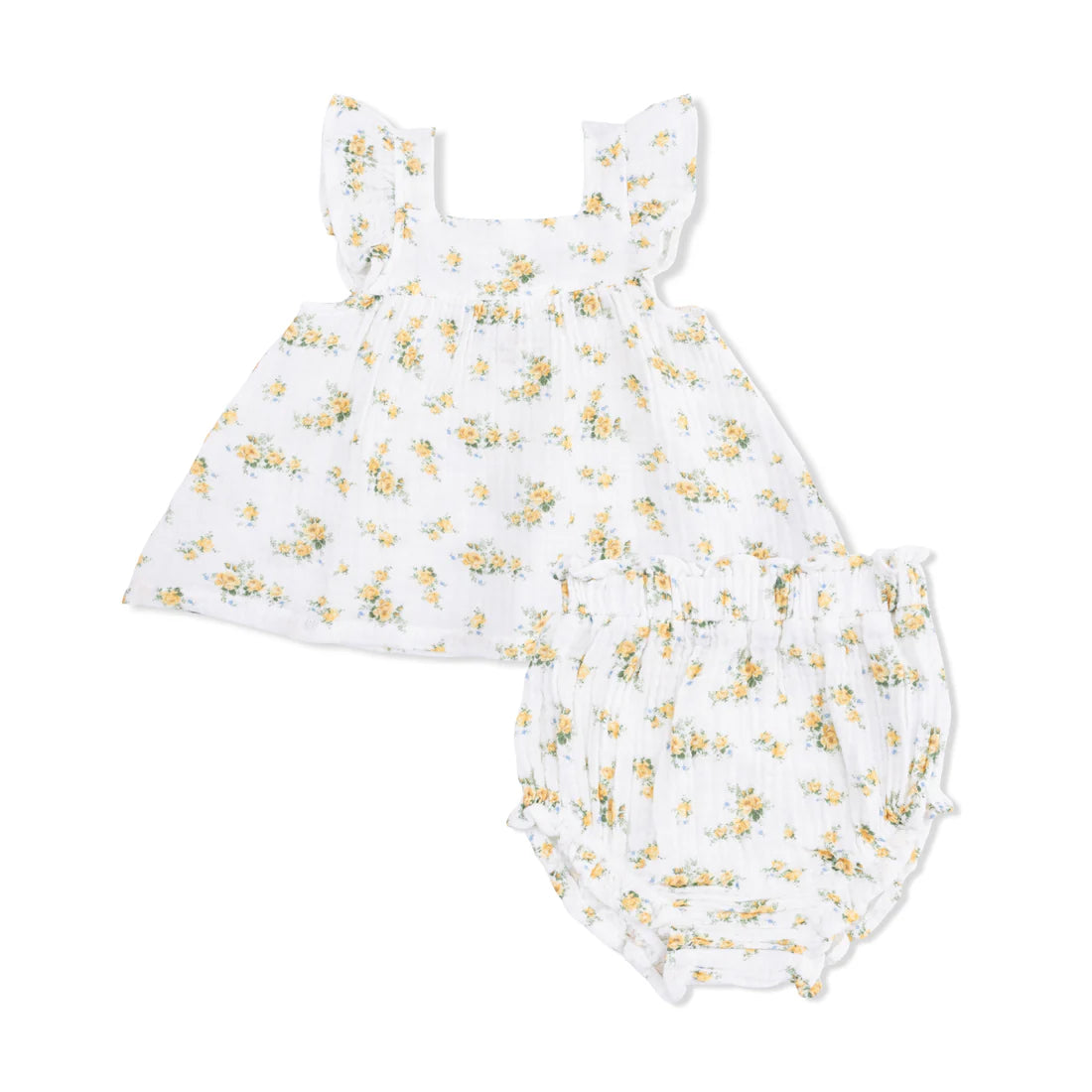 Angel Dear Sunshine Roses  Pinafore and High Waisted Bloomer