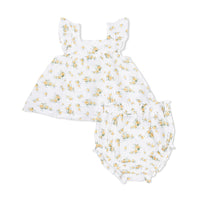 Angel Dear Sunshine Roses  Pinafore and High Waisted Bloomer