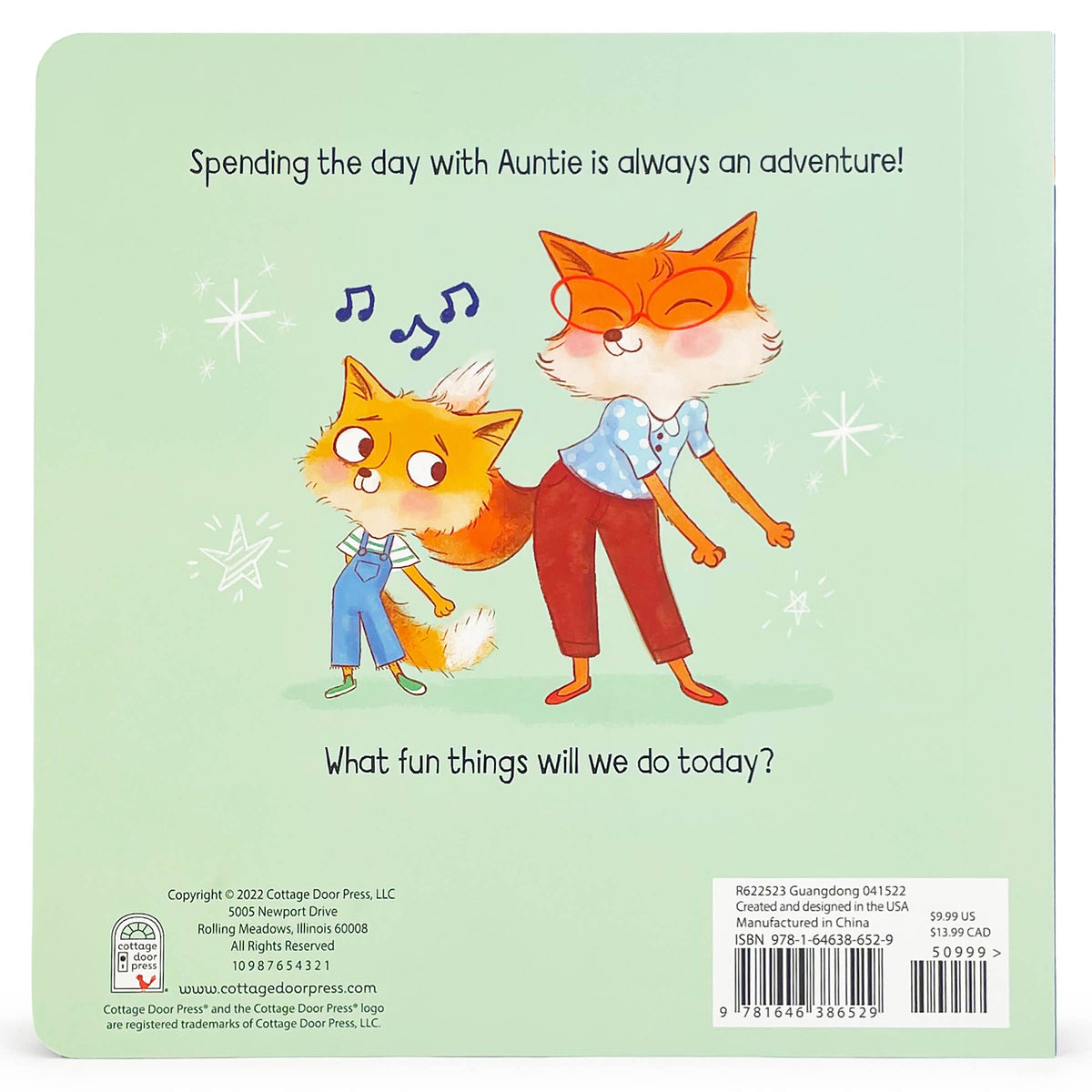 Cottage Door Press - Auntie and Me Keepsake Board Book
