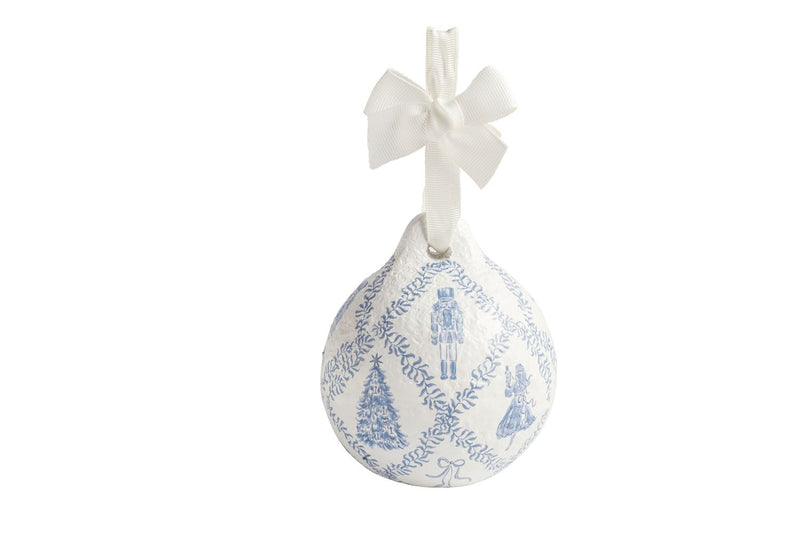 Mud Pie Nutcracker Papier-Mâché Ornament