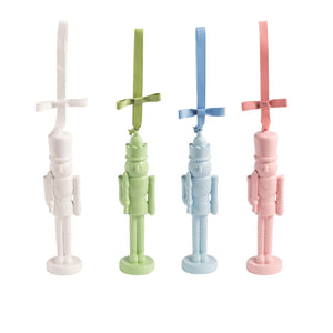 Mud Pie Nutcracker Lacquered Ornaments