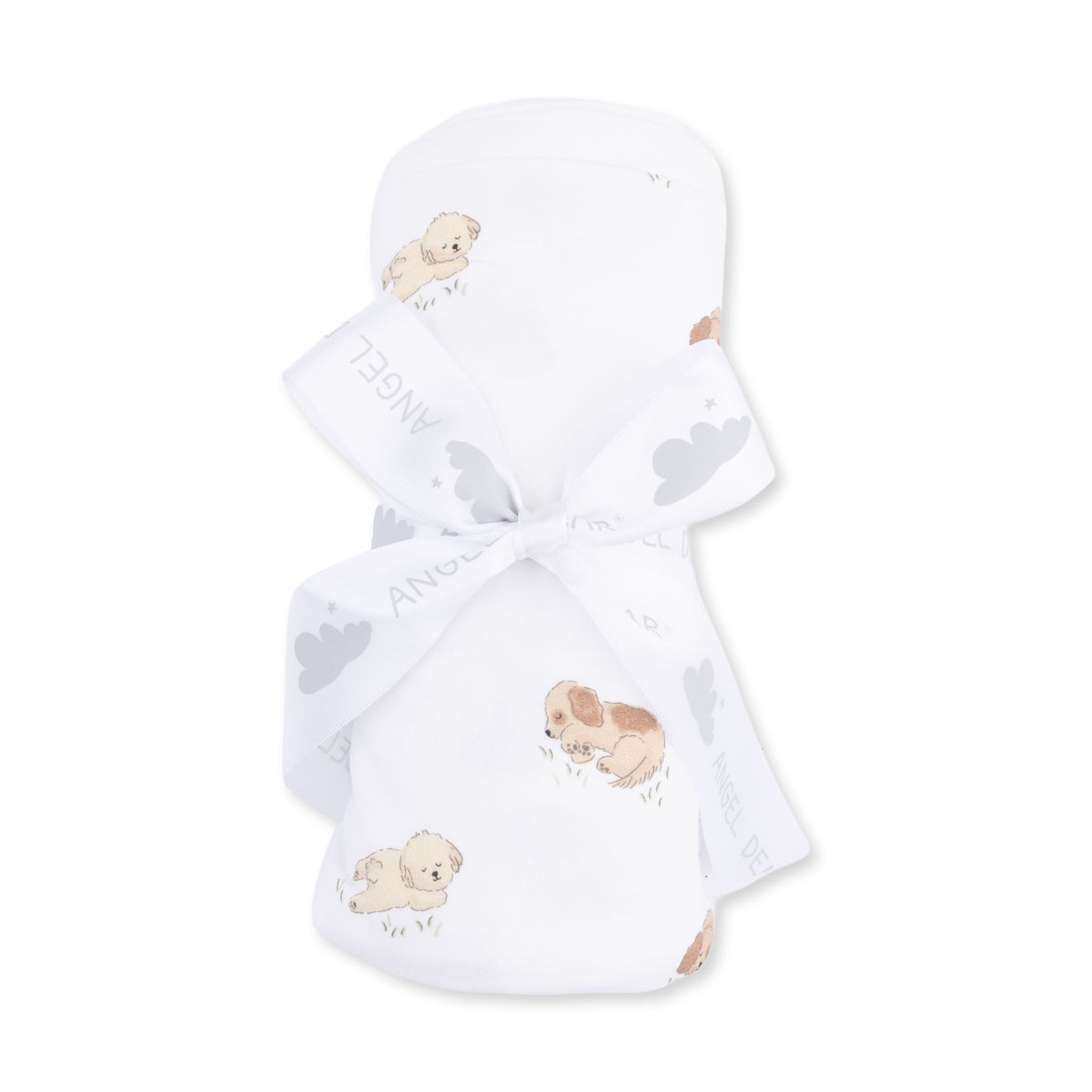 Angel Dear Puppy Snuggle Club Swaddle Blanket